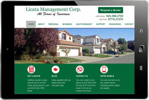 Responsive for Mobile Tablets